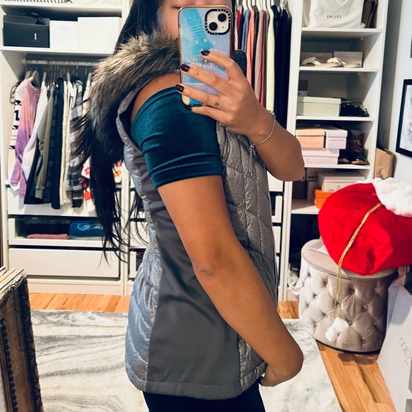 MICHAEL MICHAEL KORS Fur Hood Vest - Picture 3 of 5